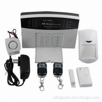PSTN Alarm System, 315/433MHZ, Voice Prompt, 8 Wired/32 Wireless Defense Zones, With CE&RoHS Marks